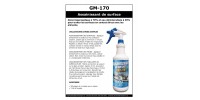 GM-170 - Assainissant  de surface  Iso alcool 70% - 4L
